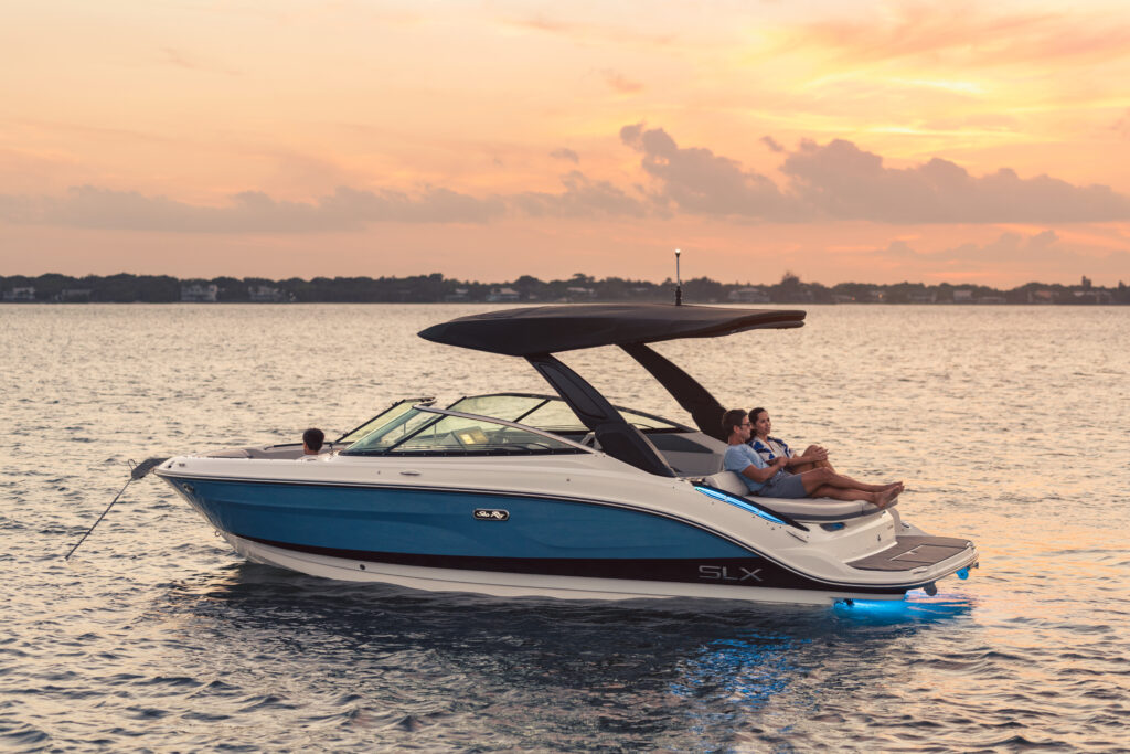 Sea Ray SLX bateau premium Atlantique