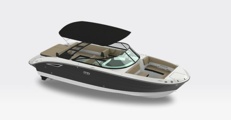 Sea Ray 270 SDX Surf Vue de dessus